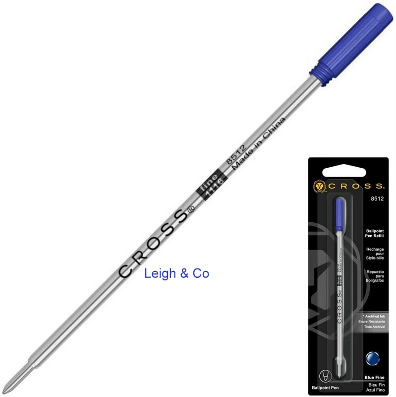 8512 Cross Fine Blue Ballpoint Pen Refill 