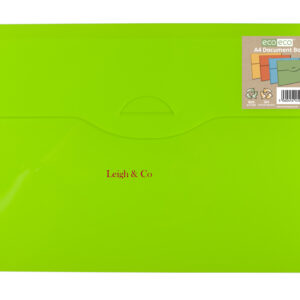 Ecoeco  Recycled Document Box Files Green ECO085G