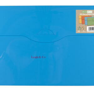 Ecoeco  Recycled Document Box Files Blue ECO085BU