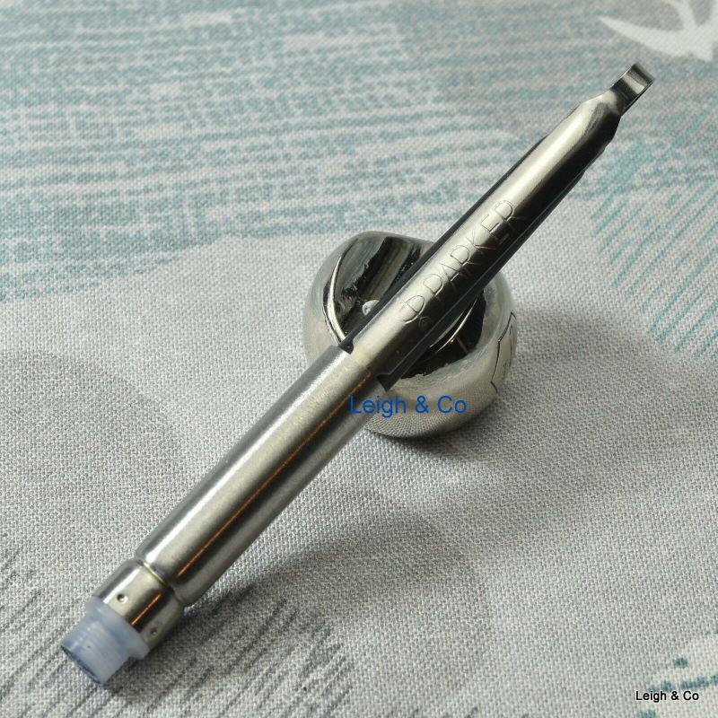 Vintage PARKER Fountain Pen Stainless Steel Ink CONVERTER Leigh and