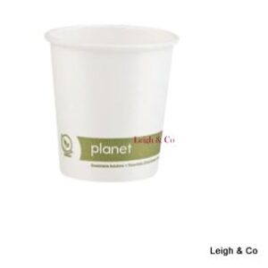 Planet 4oz Single Wall Plastic-Free Hot Cup (Pack of 50) PFHCSW04